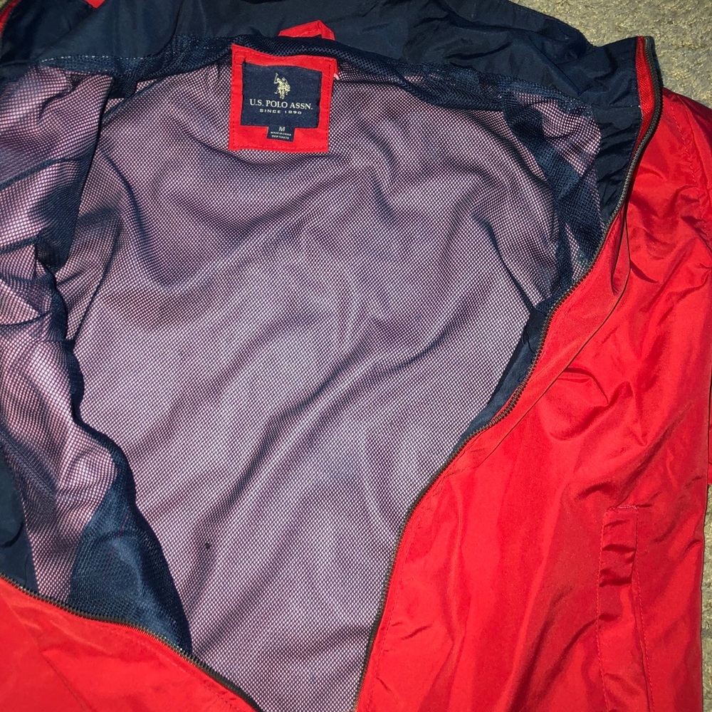 Red jacket
